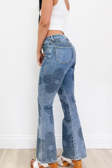 Dollup Of Daisy Bootcut Jeans - Denim