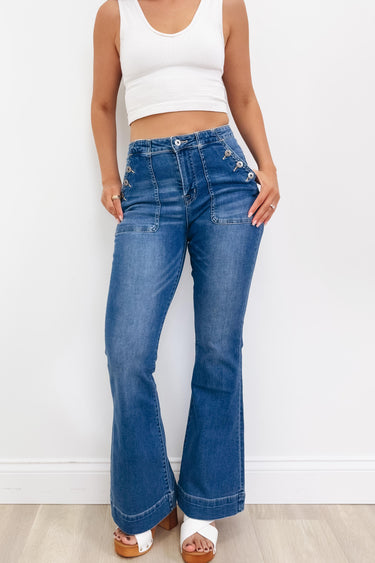 Sweet Magnolia By Mica - Flare Jeans
