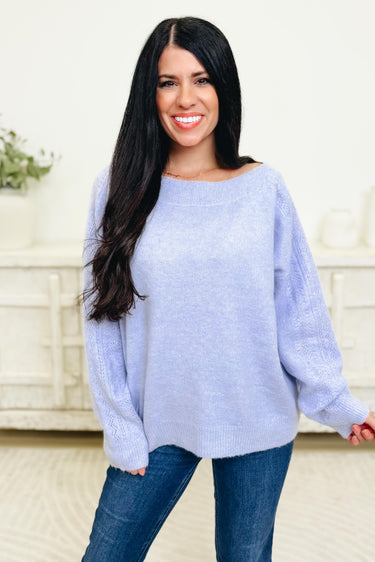 In The Detailing Crochet Sweater Top - 3 Colors!