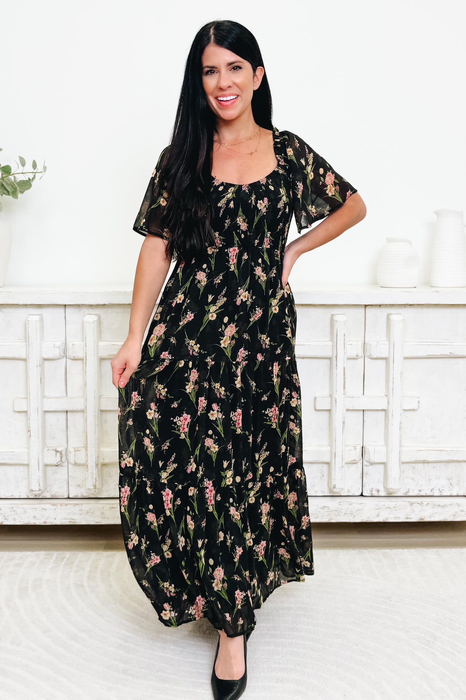 Simplicity Floral Dress