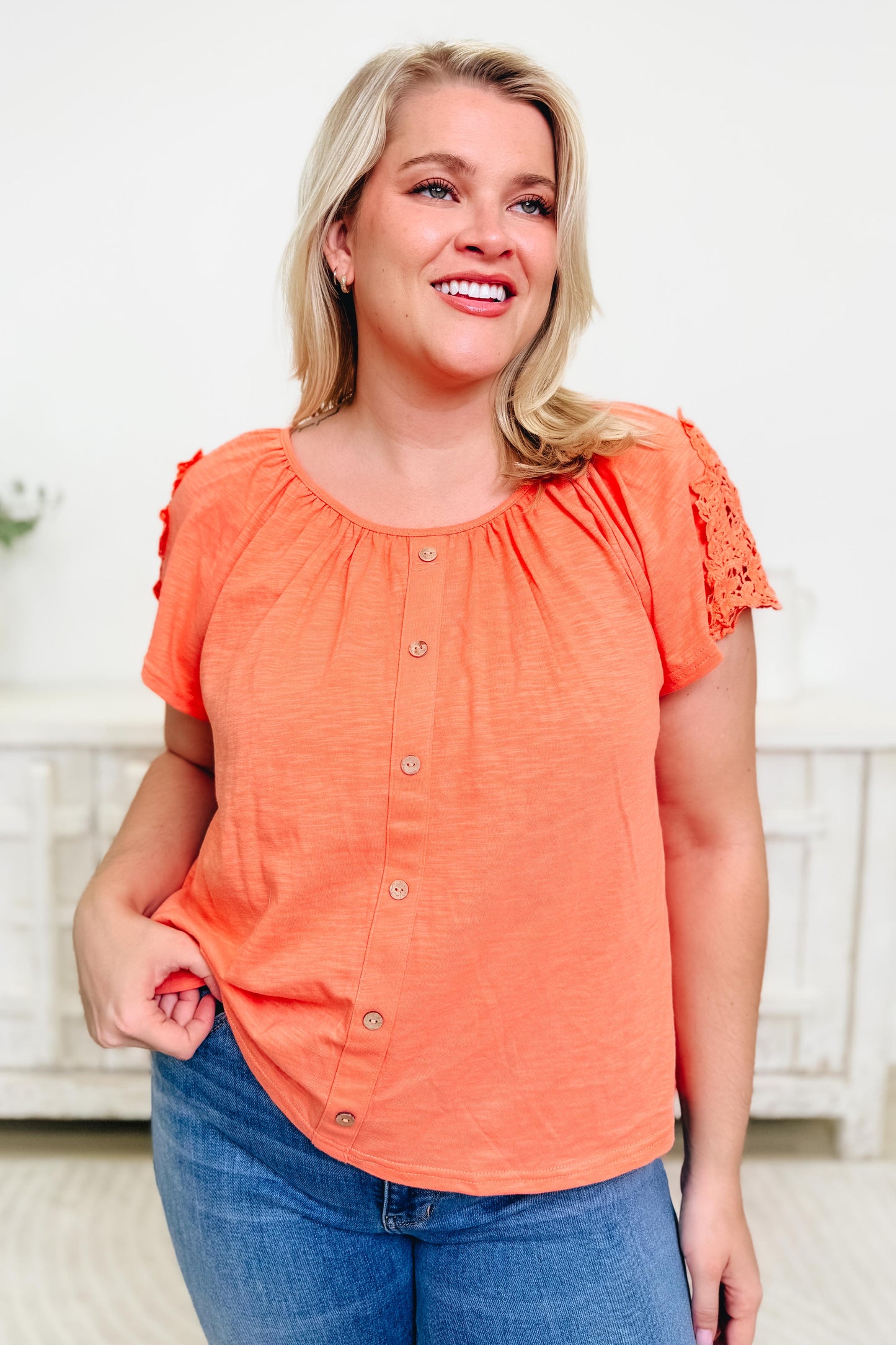 Easy Breezy Crochet Top - 2 Colors!