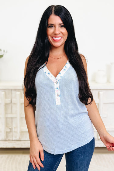 Just That Simple Floral Tank Top - 5 Colors!