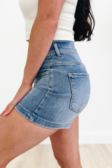 Blessed & Gifted By Risen - Denim Shorts - Light