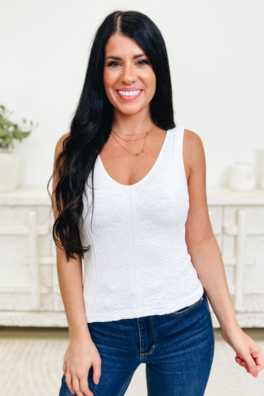 Sweet Thing Reversible Lace Tank Top - 12 Colors!
