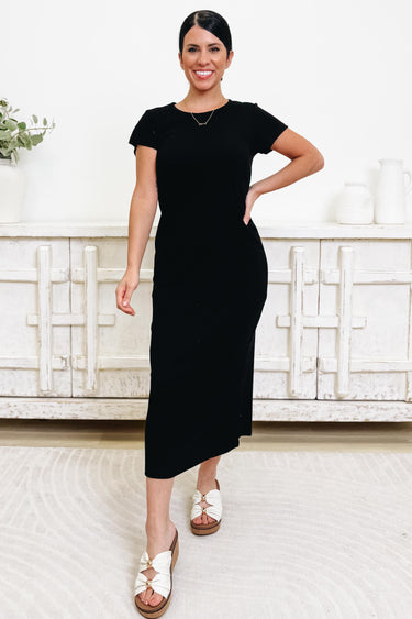 Chesy Slim Midi Dress - 4 Colors!
