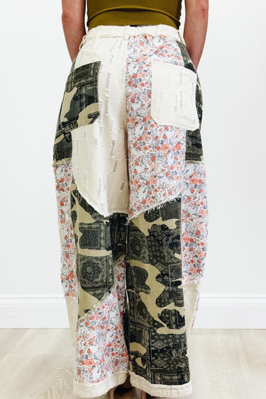Mix Match Camo Pants - Camo Multi
