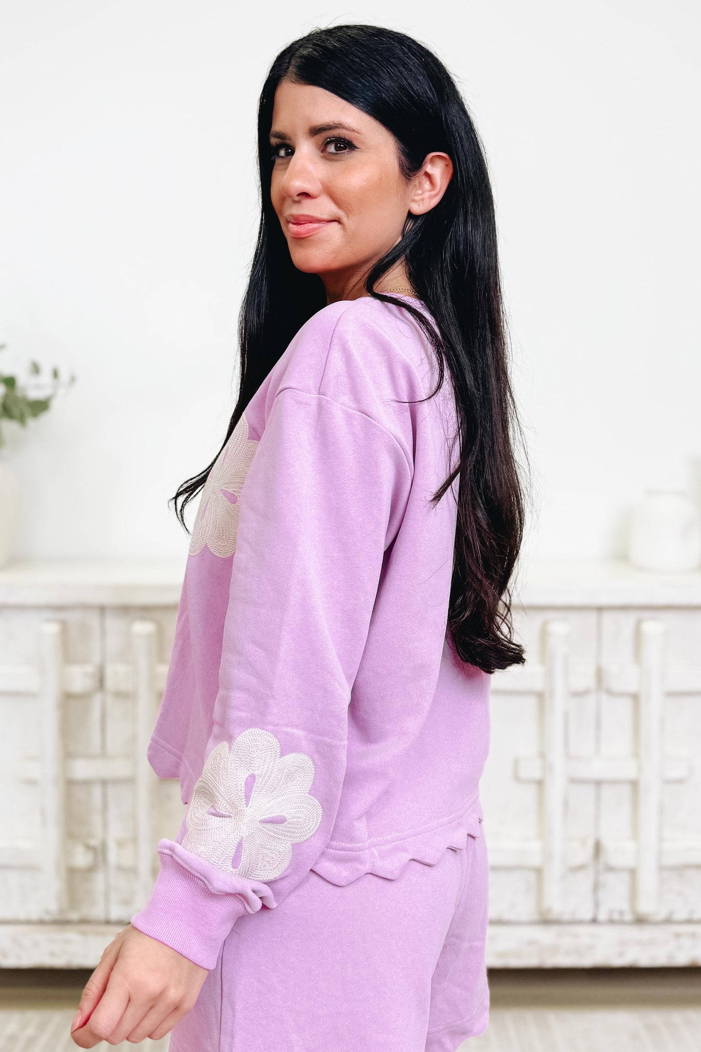 Flower Power Pullover - 2 Colors!