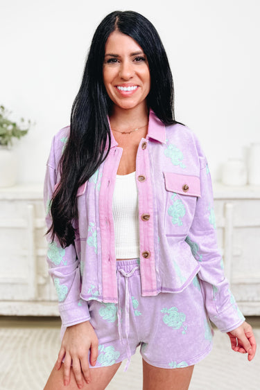 Tropical Love Shacket - 2 Colors!
