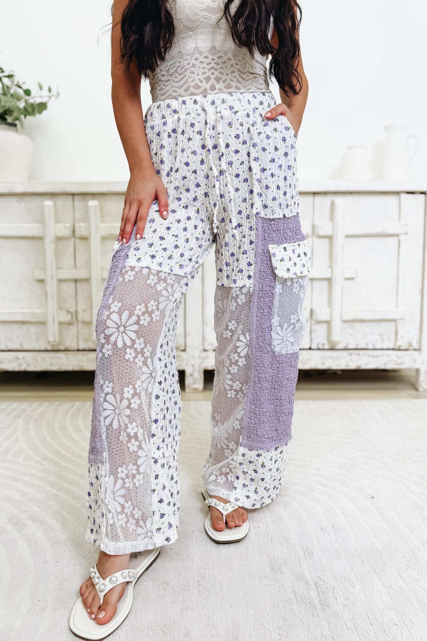 The Easy Days Pants - Lavender