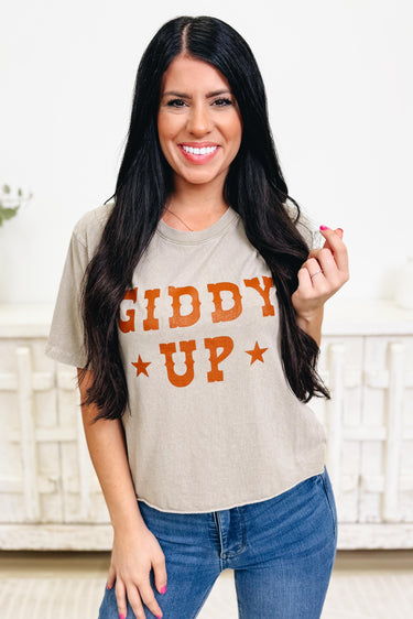 Giddy Up Graphic Tee - 2 Colors!