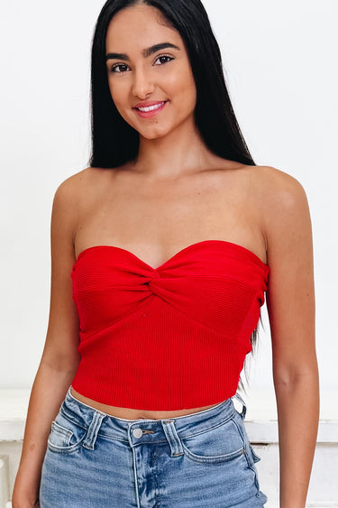 Sweet Twist Bustier Top - 5 Colors!