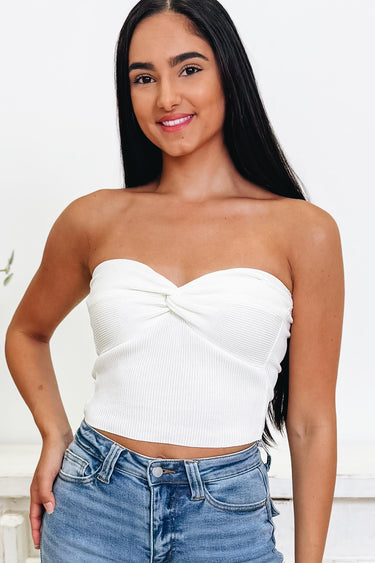 Sweet Twist Bustier Top - 5 Colors!