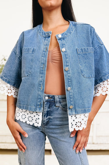 Sweet Stitch Denim Jacket