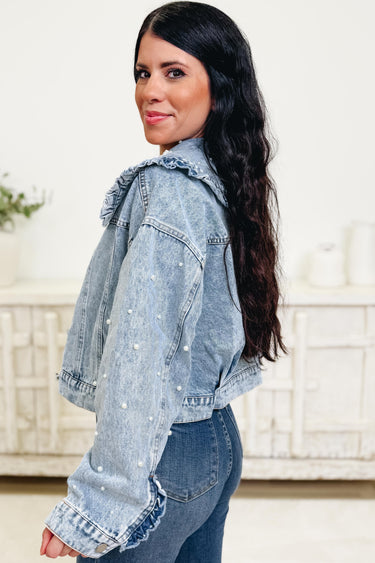 Pearl Crush Denim Jacket