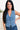 Sleek Rider Denim Vest