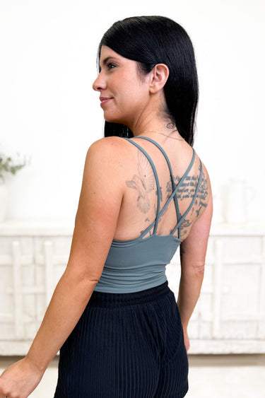 Venice Cloud Light Criss Cross Sports Bra - 10 Colors!