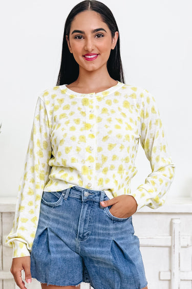 Happy In Bloom Cardigan - 2 Colors!