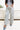 Floral Crush Denim Pants - Cream Blue