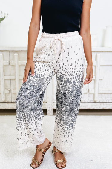 Fiercely Wild Rose Leopard Pants