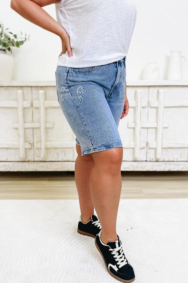 Southern Summer By Saige Denim - Denim Shorts