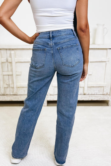 Meet Me Downtown By Zenana - Straight Jeans