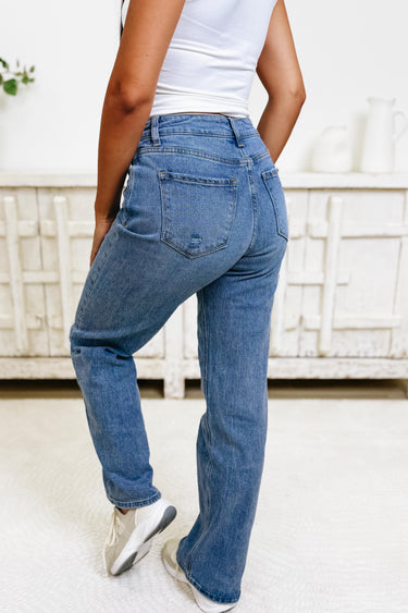 Meet Me Downtown By Zenana - Straight Jeans