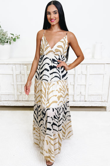 Keep It Wild Zebra Dress