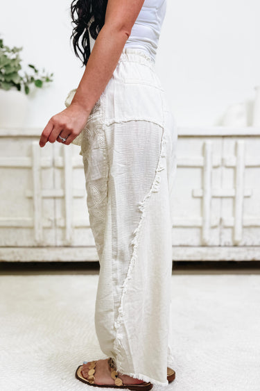 Crystal Clear Pants - Oatmilk