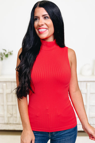 It Matters Most Turtle Neck Tank Top - 5 Colors!