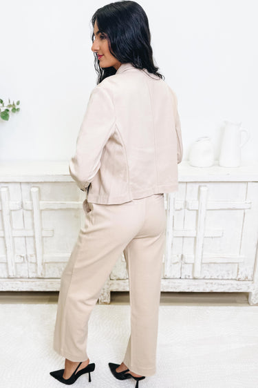 Top Of Her Class Pants - Beige