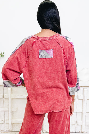 Bloom Boom Floral Patch Top - 5 Colors!
