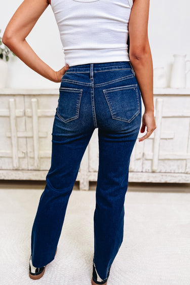 Simply Irresistible By Mica - Straight Jeans -Dark