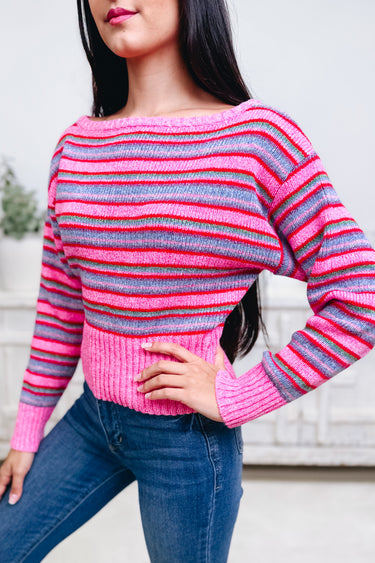 That's When You Know Stripe Sweater