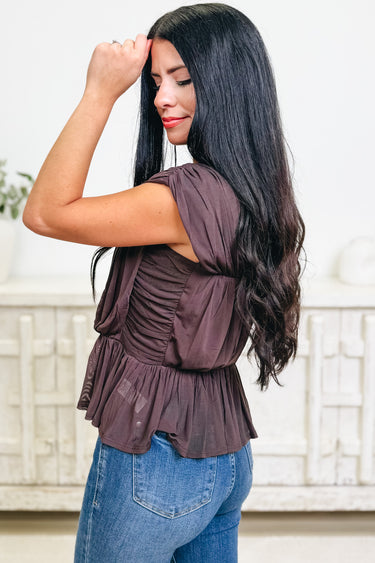 The Good Times Sheer Top - 2 Colors!