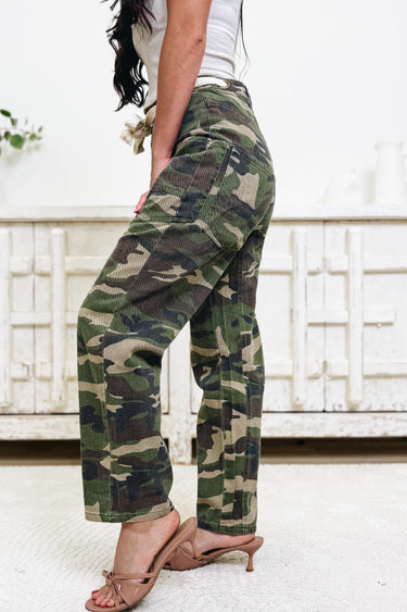 Visions & Decisions Rope String Jeans - Camo