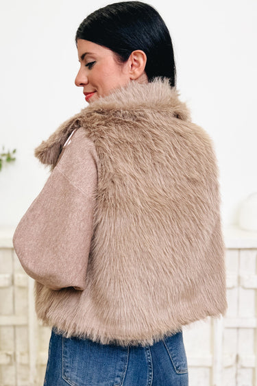 Never Basic Faux Fur Vest - 2 Colors!