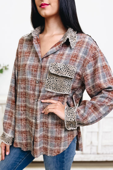 Mild To Wild Plaid Shacket - 3 Colors!