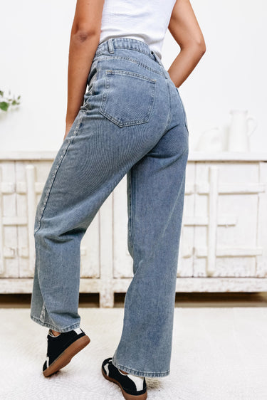 Country Grammar By Vocal - Wide Leg Jeans - 2 Colors!