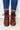 Aqua Lace Up Booties - Tan PU