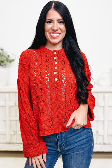 Twisted Sweater Top - 3 Colors!