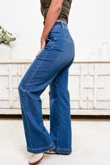 Double The Love By Risen - TC Wide Leg Jeans