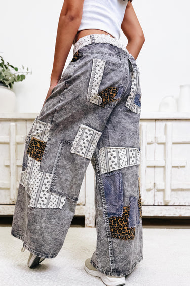 True Testimony Pants - Black Multi