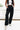Finish Line Stripe Pants - Black