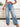 Rumor Has It Wide Leg Jeans - Light Denim