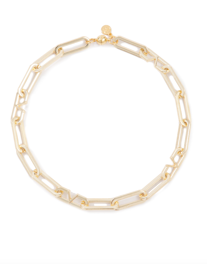 Valen Necklace - Liquid Metallic Moonlight