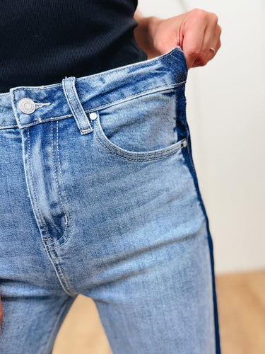 What A Girl Wants By Anniewear - Baggy Straight Leg Jeans - Medium Denim