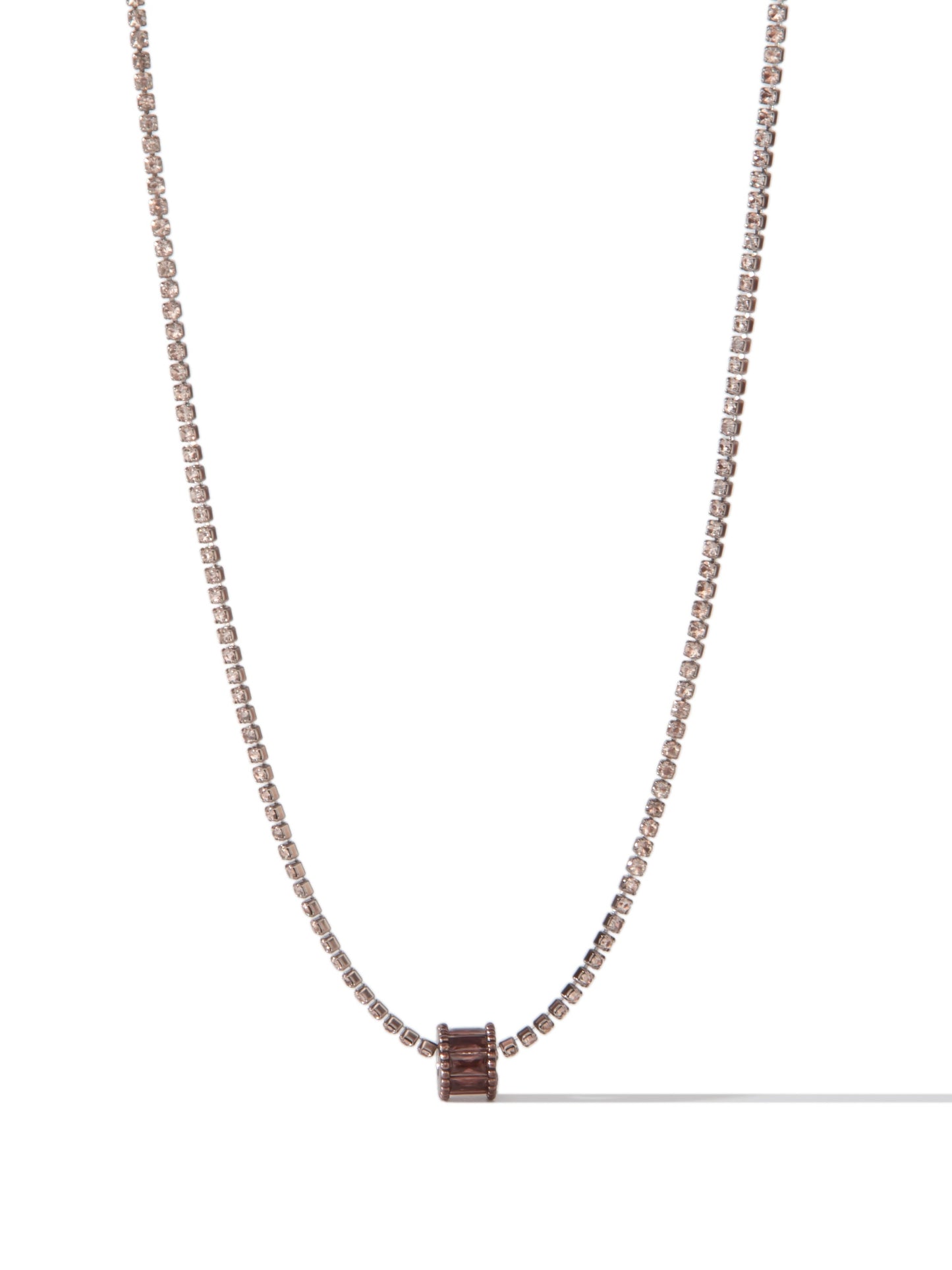 Bohemian Royale Necklace - Metallic Truffle