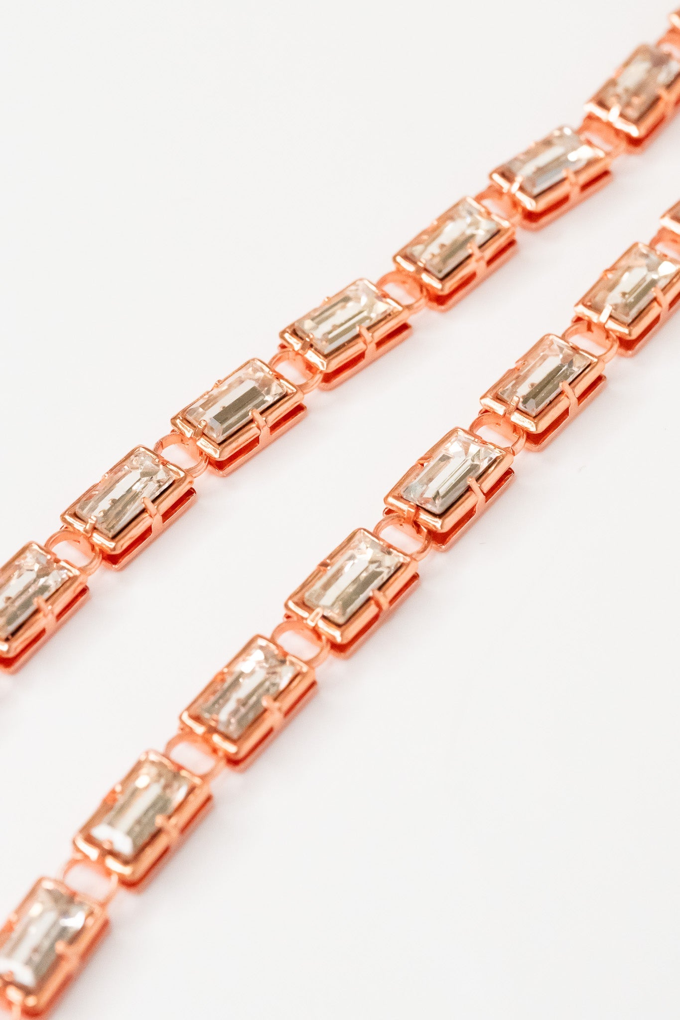 Crystal Palazzo Necklace - Metallic Bahama Mama