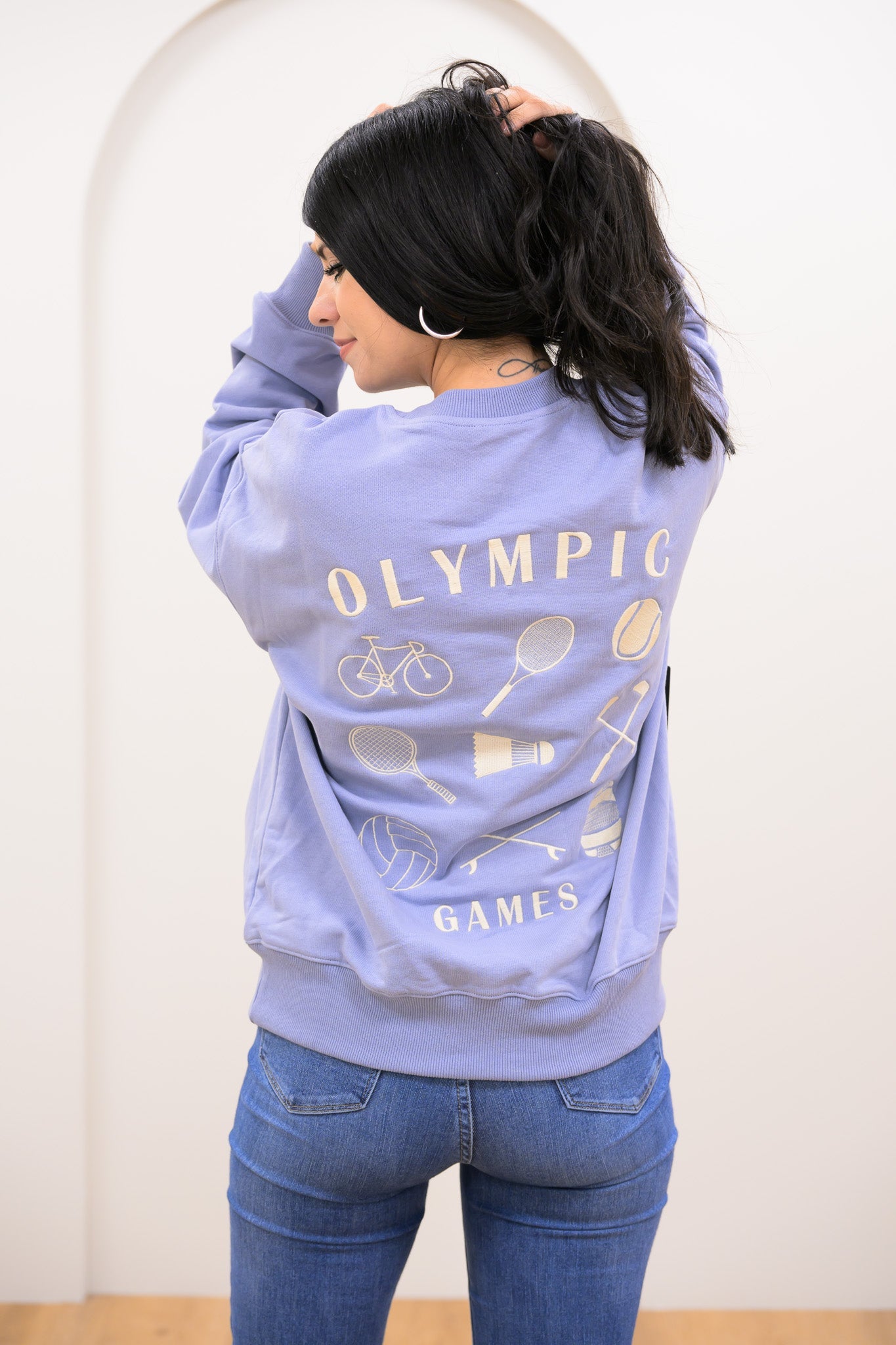 Olympic Games Pullover Top