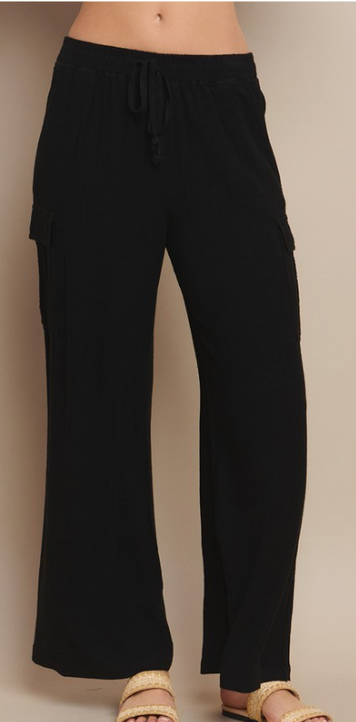 Right Here, Right Now Cargo Pants - 4 Colors!